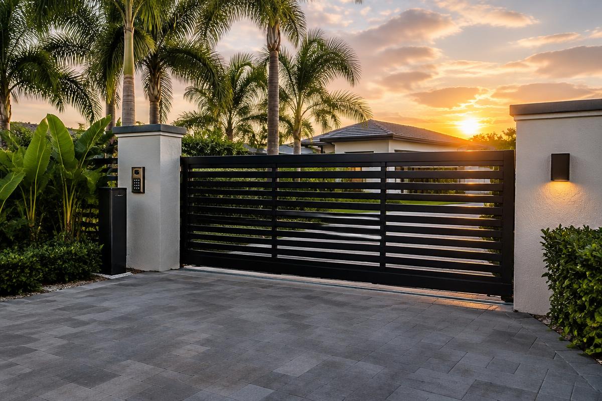 Automatic Driveway Gates & Access Control in South Florida
